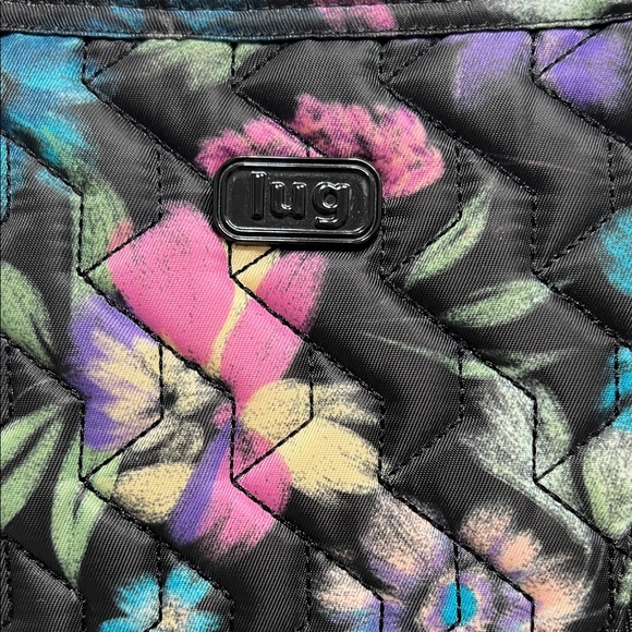 Lug Swivel Crossbody Bag  Floral Print Travel Organizer - Picture 3 of 16